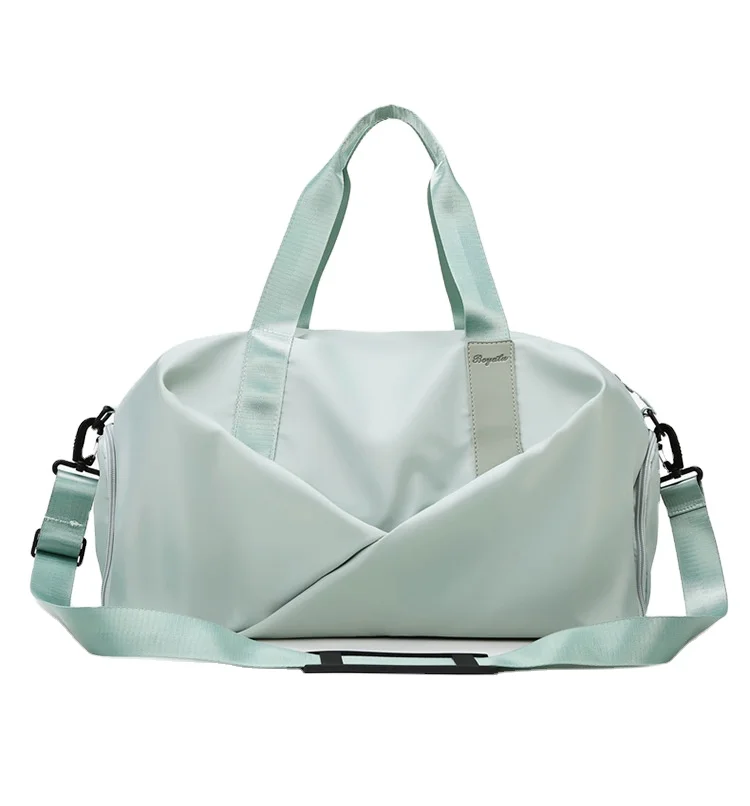 Custom mens duffel  wet and dry bag waterproof gym travel tote duffel bag