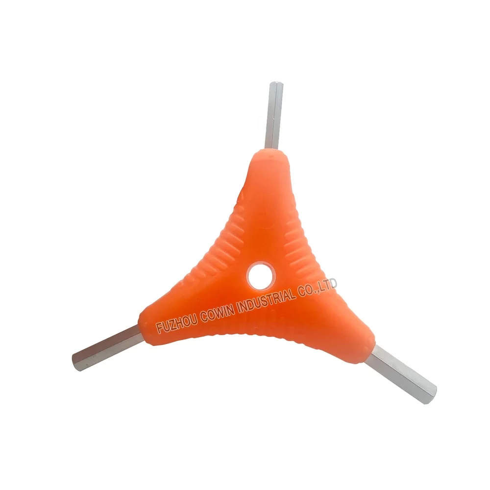 4/5/6mm Y type hex wrench with flat point Y shape bicycle repair tool allen key wrench