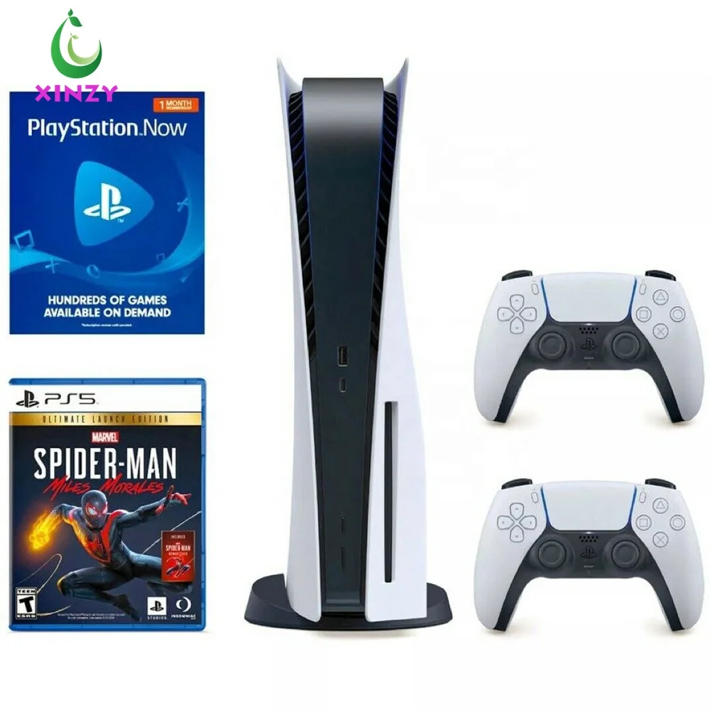 Original New Sealed In Box PS5 ps5 PS4 PRO 1TB + the latest version 15 games 2 extra controller