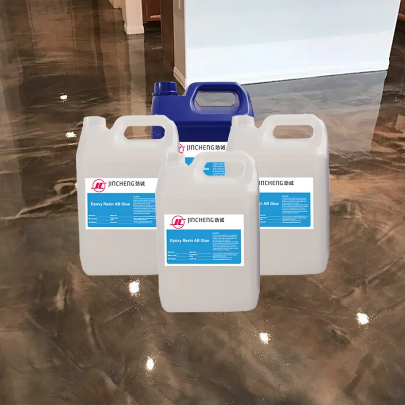 Resin Epoxic Clear Scratch Resistant Metallic Epoxy Floor Resin Paint Coating Epoxy Suppliers Resin A And B for Floor
