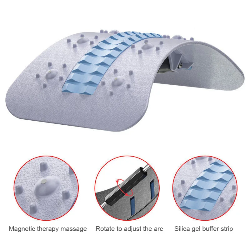 2022 hot sale new style portable  back muscle stretcher lumbar massager waist massager