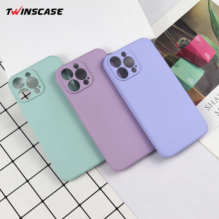 New Arrivals Soft TPU Phone Cover for iPhone 14 Pro Max Silicon Microfiber Lining Shockproof for iPhone 14 Silicone Case