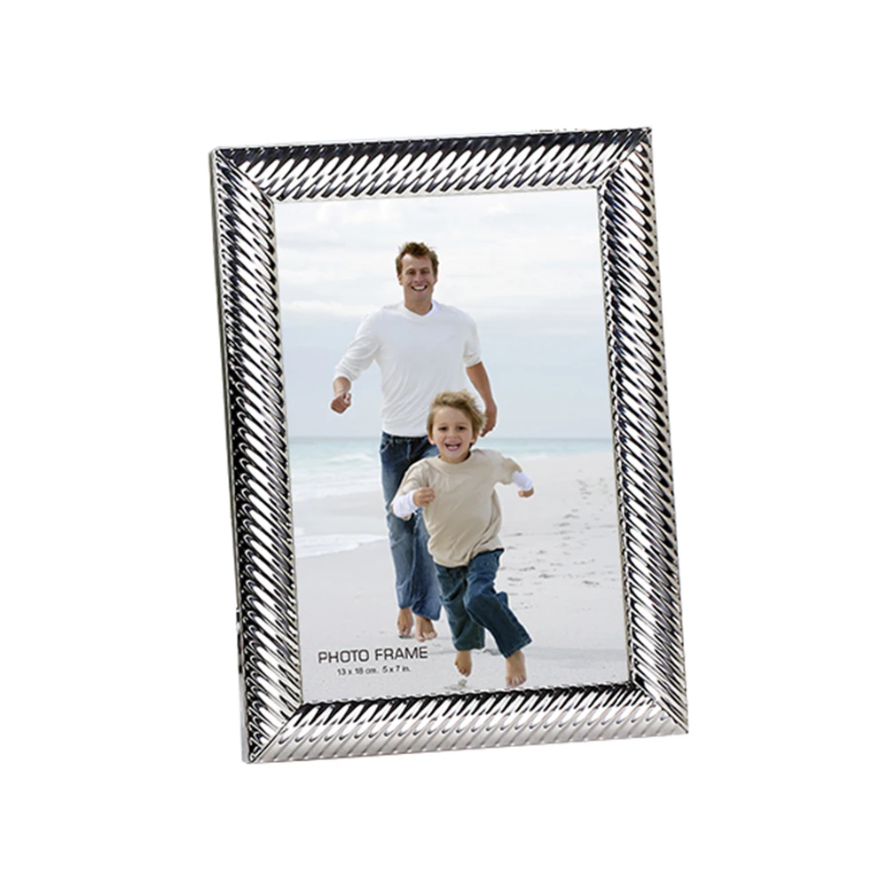 Roll Form, Silver or Golden Plated Iron Picture Frame