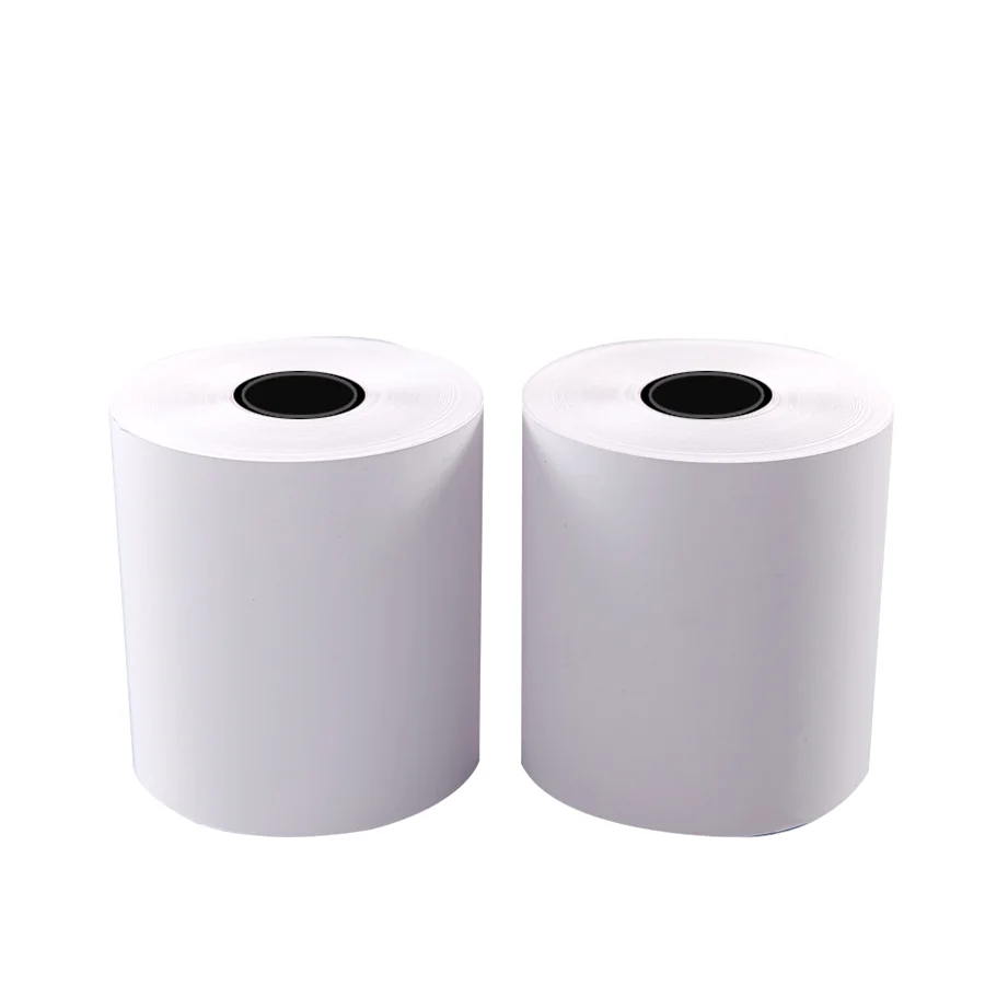 Custom pos thermal paper till rolls thermal kitchen printer paper thermal paper parking ticket