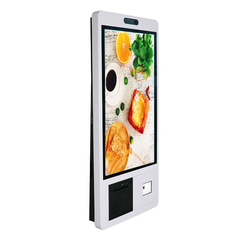 24 inch fast food machine restaurant self order payment kiosk manufacturer