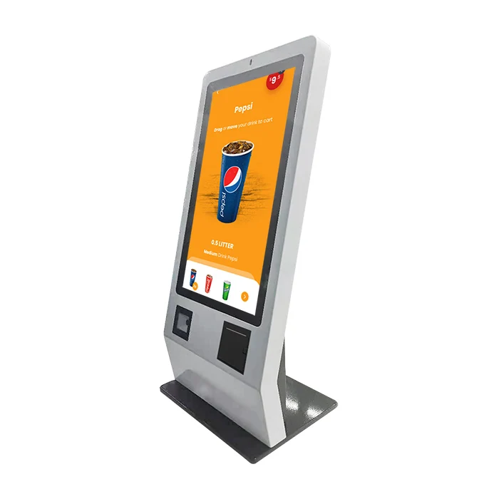 self service order cashless restaurant queue system Payment Kiosk Machine
