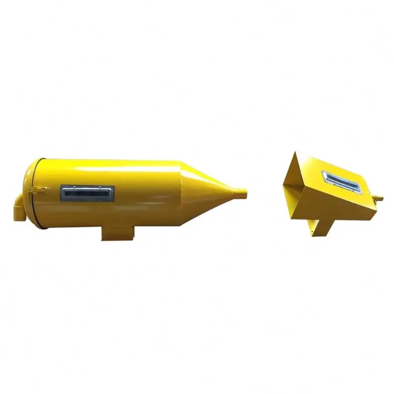 Flux hopper for Flux Recovery Machine
