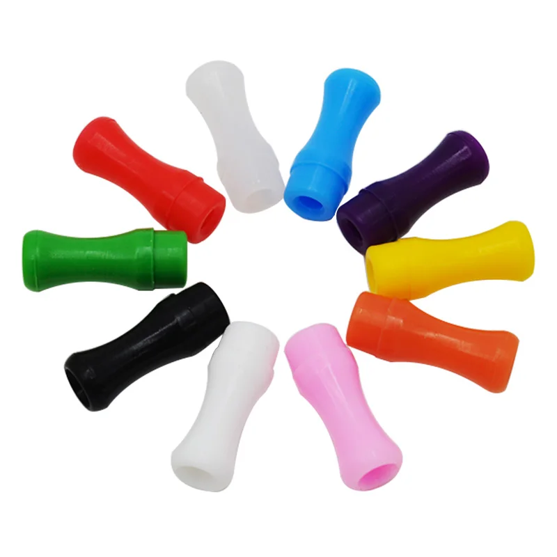 e-cigarette drip tips silicone rubber tip for