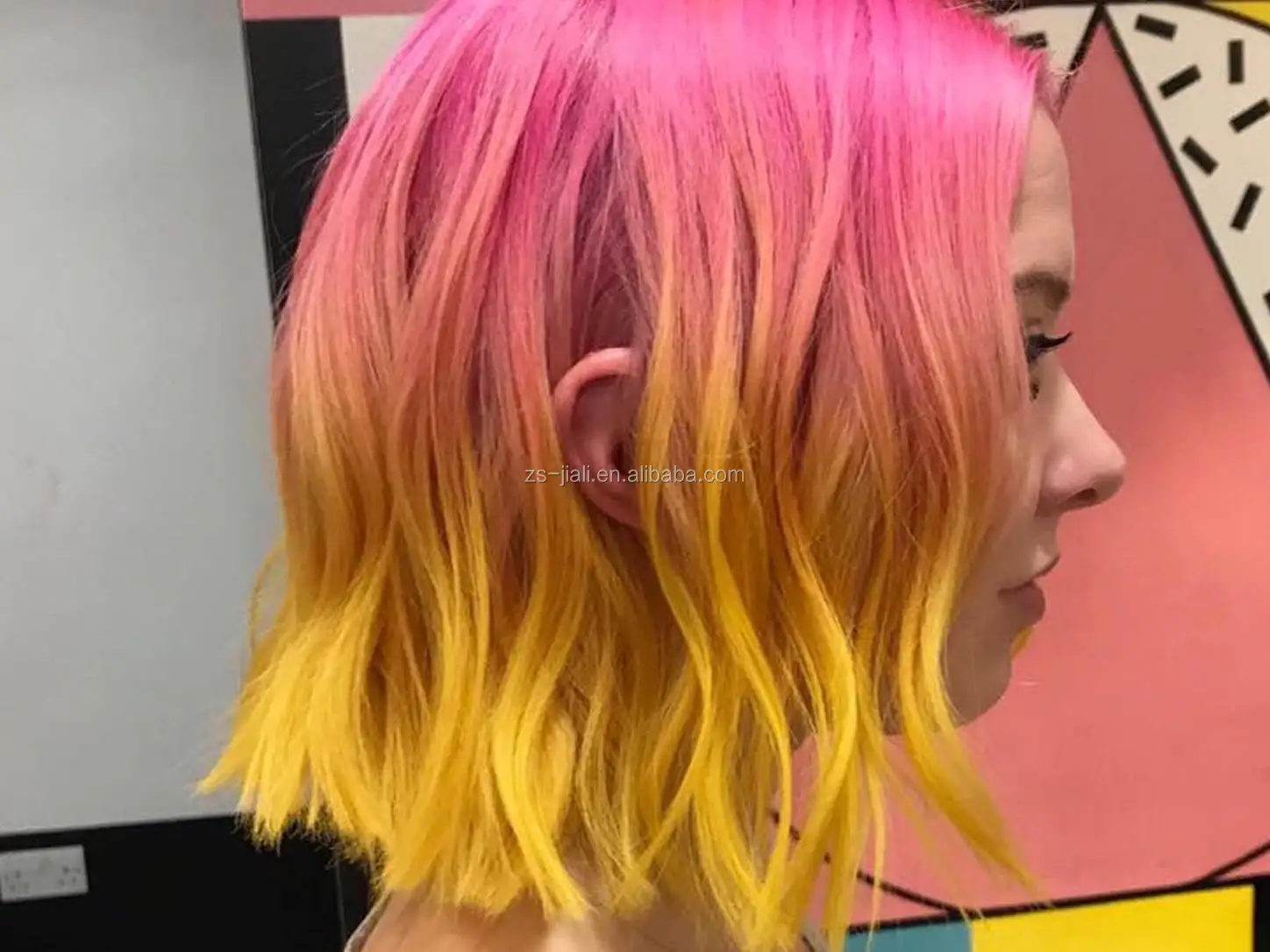 Professional Decolor Powder Hair Dye Nutrition Color Bleaching Powder 10gm HOT Red Fashion Tinted Powder