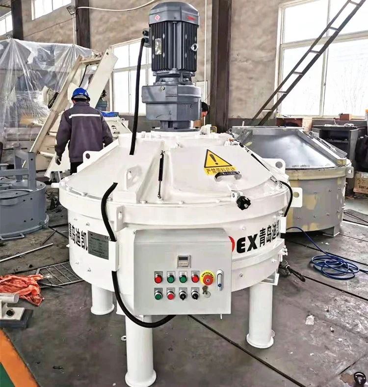 Ce Approved Mini Electric Portable Mobile Portable Vertical Shaft Beton Cement Planetary Concrete Mixer