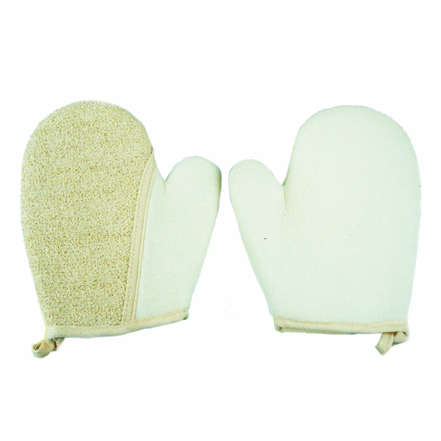 Hot Selling High Quality Natural hemp bath shower washcloth mitt Scrubbing Towels exfoilating glove