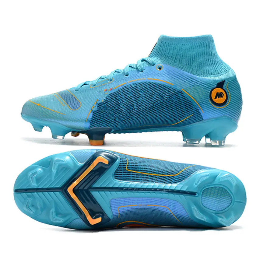 Wholesale Soccer Shoes Dream Full Knitted Waterproof Speed 8 FG 39-45 Football Boots Shoes Cleats