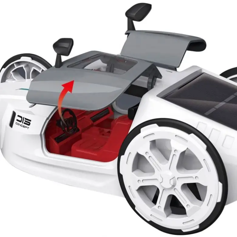 Игрушка «сделай сам» 4WD на солнечной батарее игрушка подарок в научном стиле подарки для подростков с низким содержанием углерода и защитой окружающей
