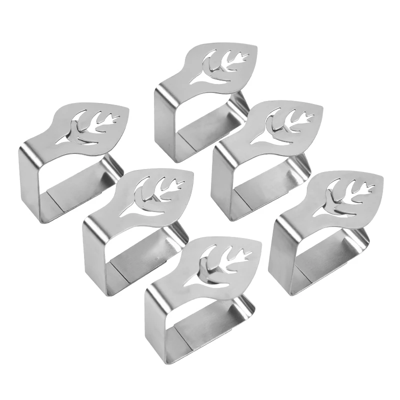 Factory Price Wholesale Table Cloth Holding Clip Stainless Steel Tablecloths Clips
