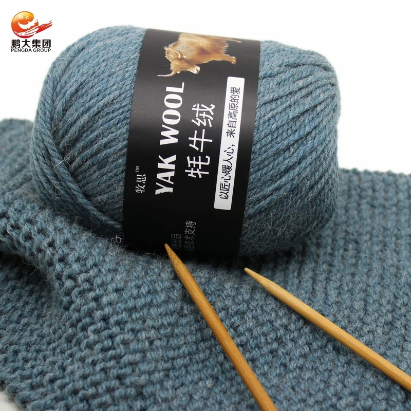 blend knitting yarn wool hand knitting yarn for Crochet Soft Feeling Acrylic Blend Yak Wool Yarn For Baby Clothes