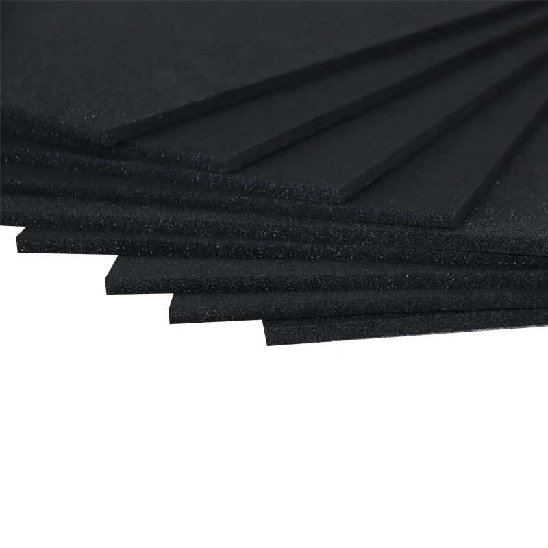 Hanchang cushioning material 45 degree EVA foam sponge double-sided adhesive carving inner support lining