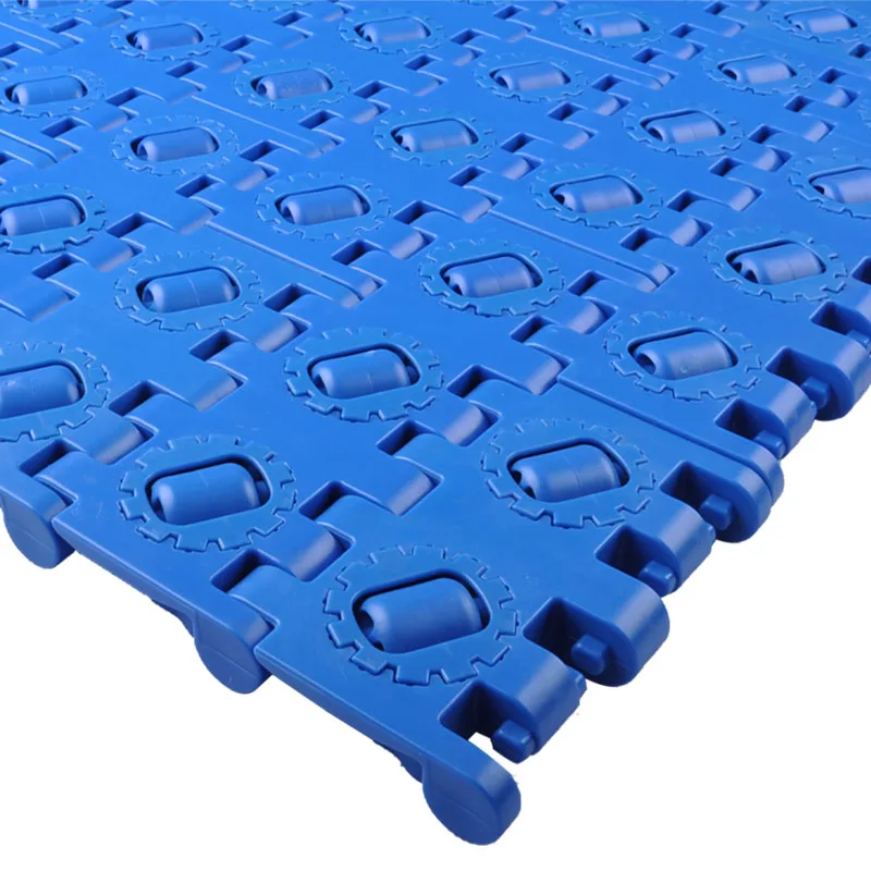 
Plastic modular belts RTB - State of The Art in Roller Top pitch 50.8 POM, ACETAL conveyor belt 