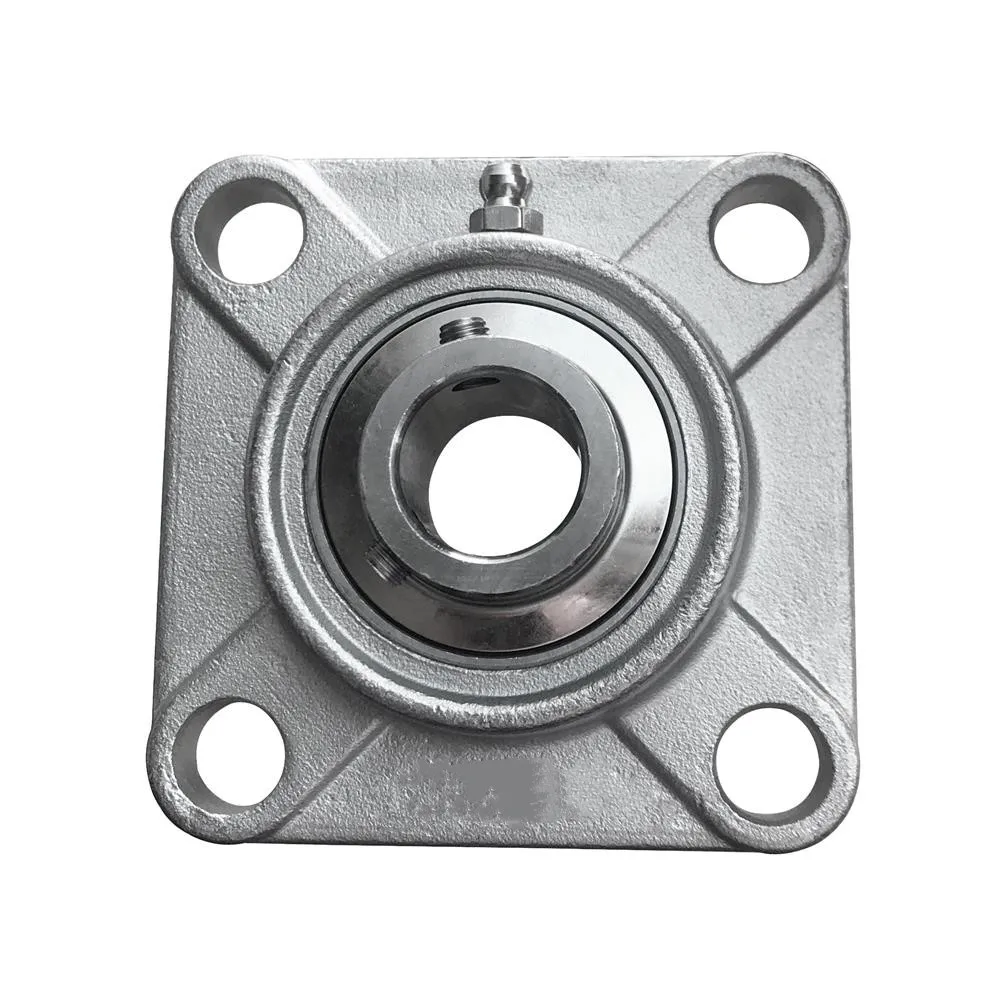 Corrosion-resistant high-temperature resistant stainless steel bearing seat 304 spherical pillow block bearing SUCFC204 206