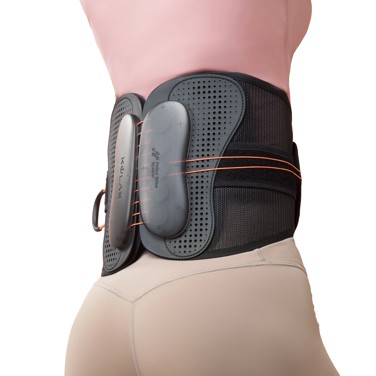 Adjustable Lumbar Support for Pain Relief of Back/Lumbar/Waist with Spring Stabilizer