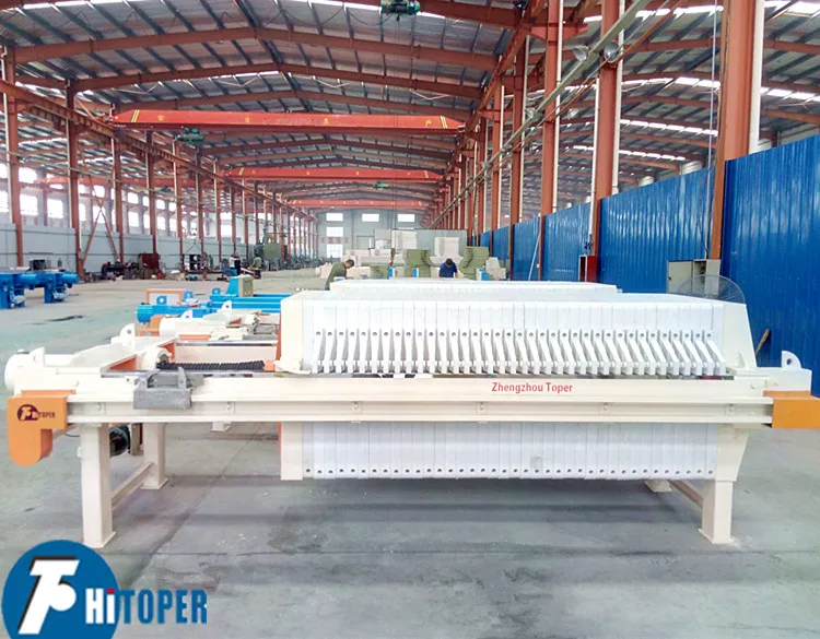 Chemical industry Aluminum Hydroxide floc dewatering filter machine