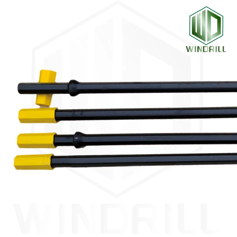 Rock drilling tools Taper steel rod 2ft 3ft 4ft 5ft 6ft 8ft tapered drill rod for quarrying