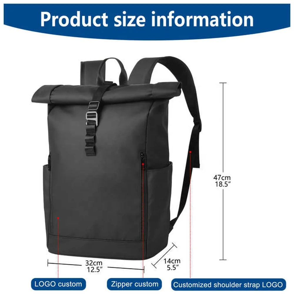 Customized print durable light waterproof shopping bag double layer PU coated eco bag