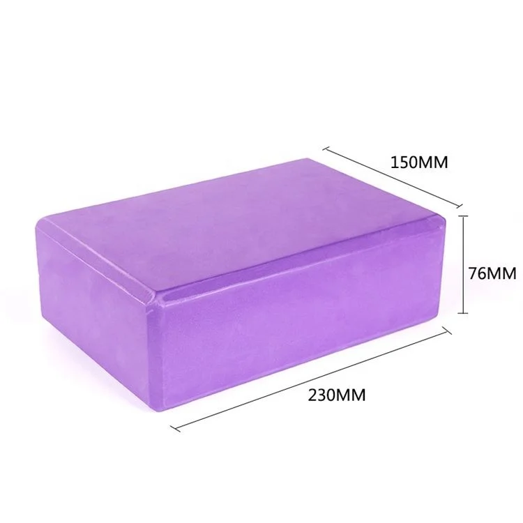 Wholesale Exercise Fitness Sports Accessories High Density EVA Foam Yoga Blocks