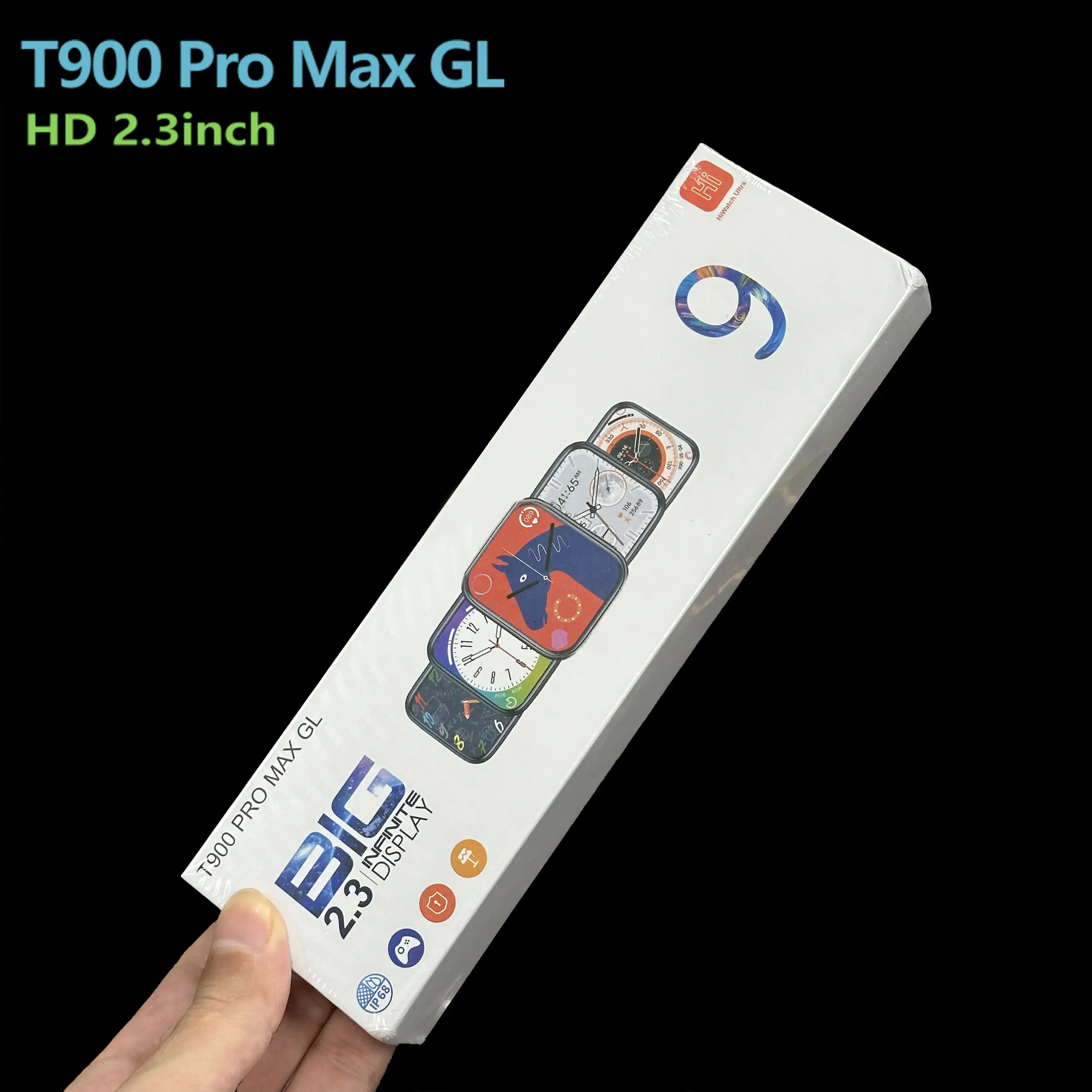 Hot Selling T900 Pro Max GL Series 9 Smart Watch 2.3 Inches Big Screen Serie 9 for Android Smart Watches i8 pro max T800 ultra