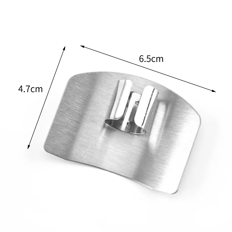 Stainless Steel Finger Guard Finger Hand Cutting Protector Knife Cut Finger Protection Tool Kitchen Knives & Accessories