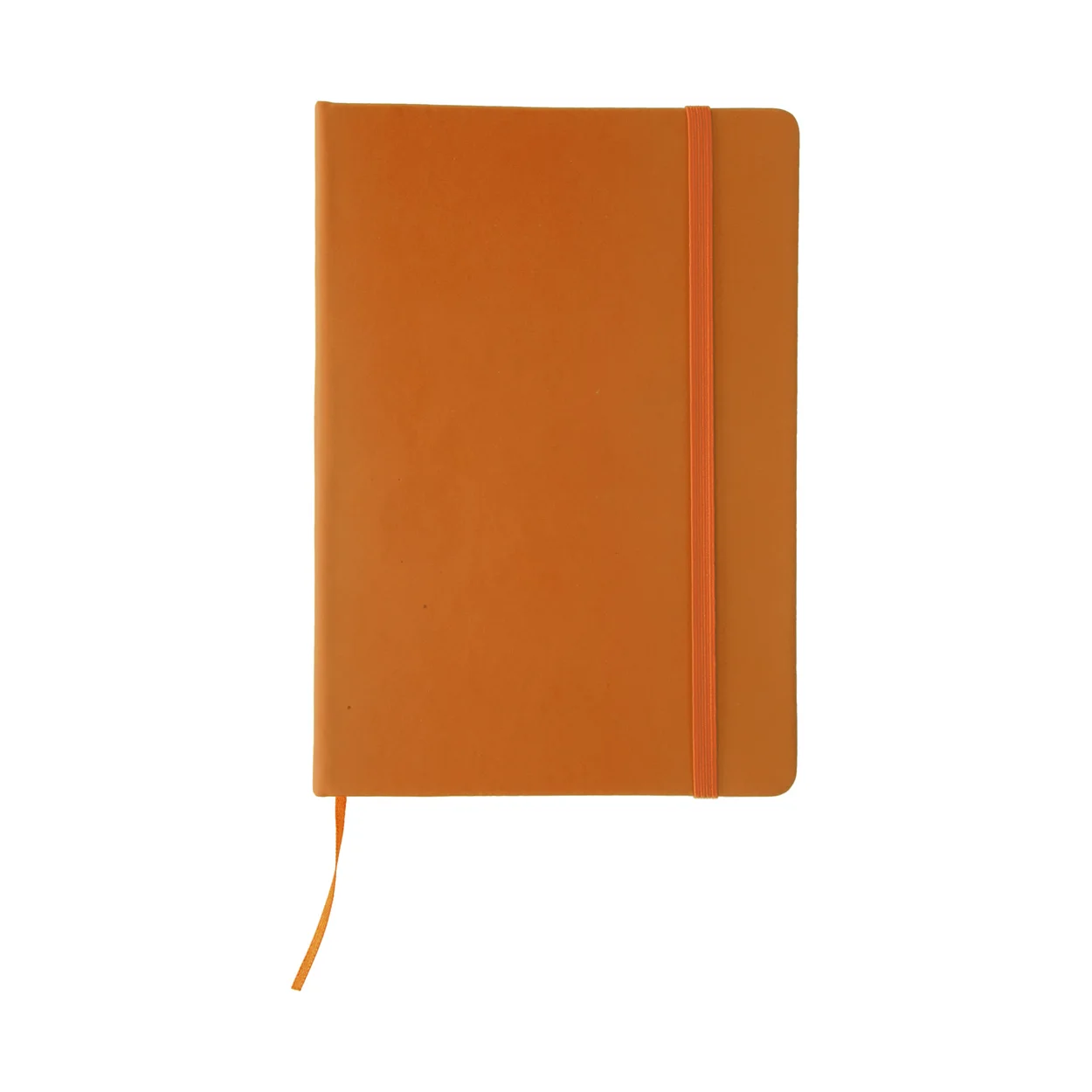 Wholesale School 100 Blank Sheets A5 PU Leather Covered Notebook With  Bookmark And Rubber Strap