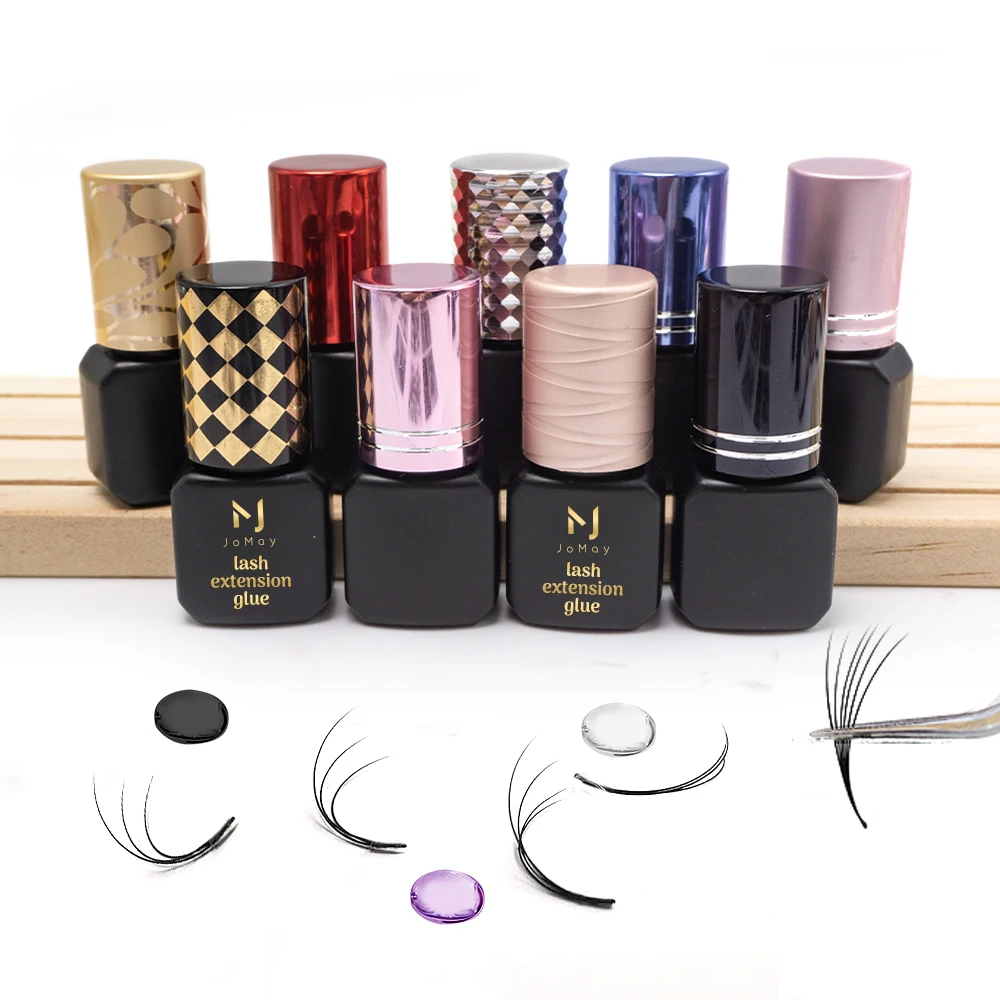 Best Selling Extension Adhesive Clear And black Waterproof Oil Resistant Lashes Glue 5ml Eyelash Extension glue from korea