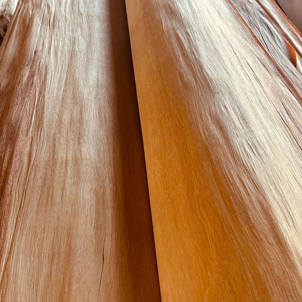 Factory Direct 0.3Mm Thickness Wood Veneer Keruing Face Veneer Gurjan Wood Veneer