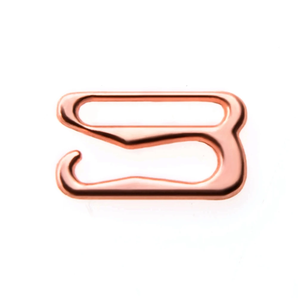 
25mm swimwear buckle good quality rose gold zinc alloy bra adjuster hook 