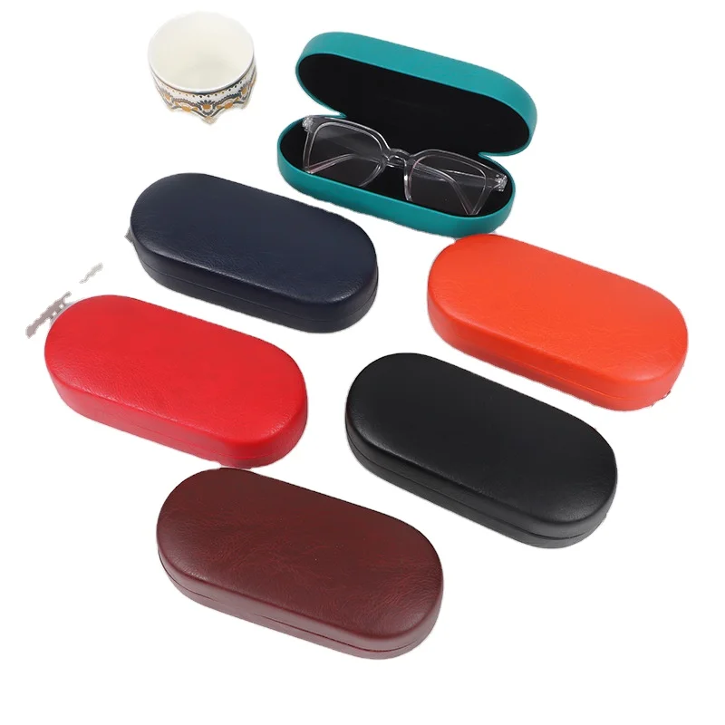 2024 Wholesale Cheap Glasses Case Durable Metal Hard Box Custom Logo Eyewear Protection Packaging Fashion Sunglass Case
