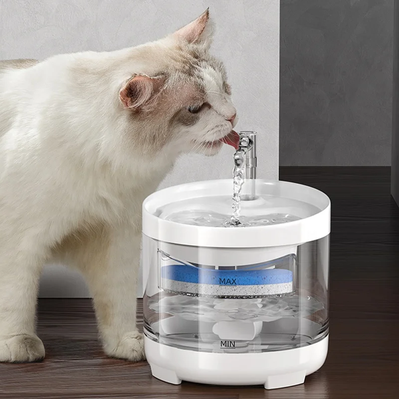 Производитель Китай PC Cat Water Fountain автоматический питомец фонтан воды перезаряжаемый дозатор для домашних животных