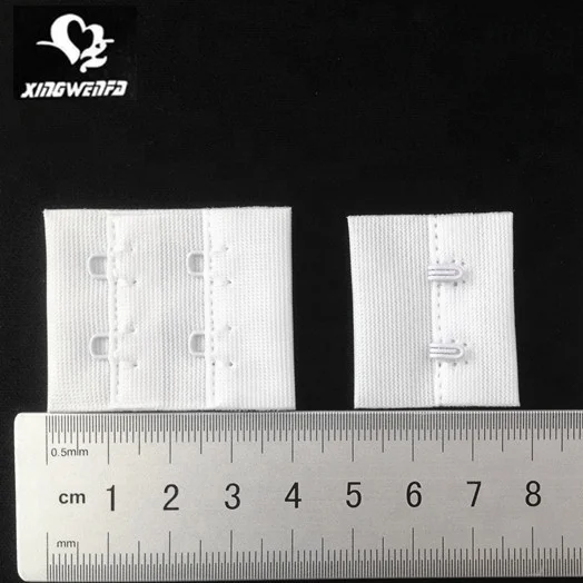 Аксессуары для нижнего белья 2*2 32 мм полиэфирный белый крючок бюстгальтера и