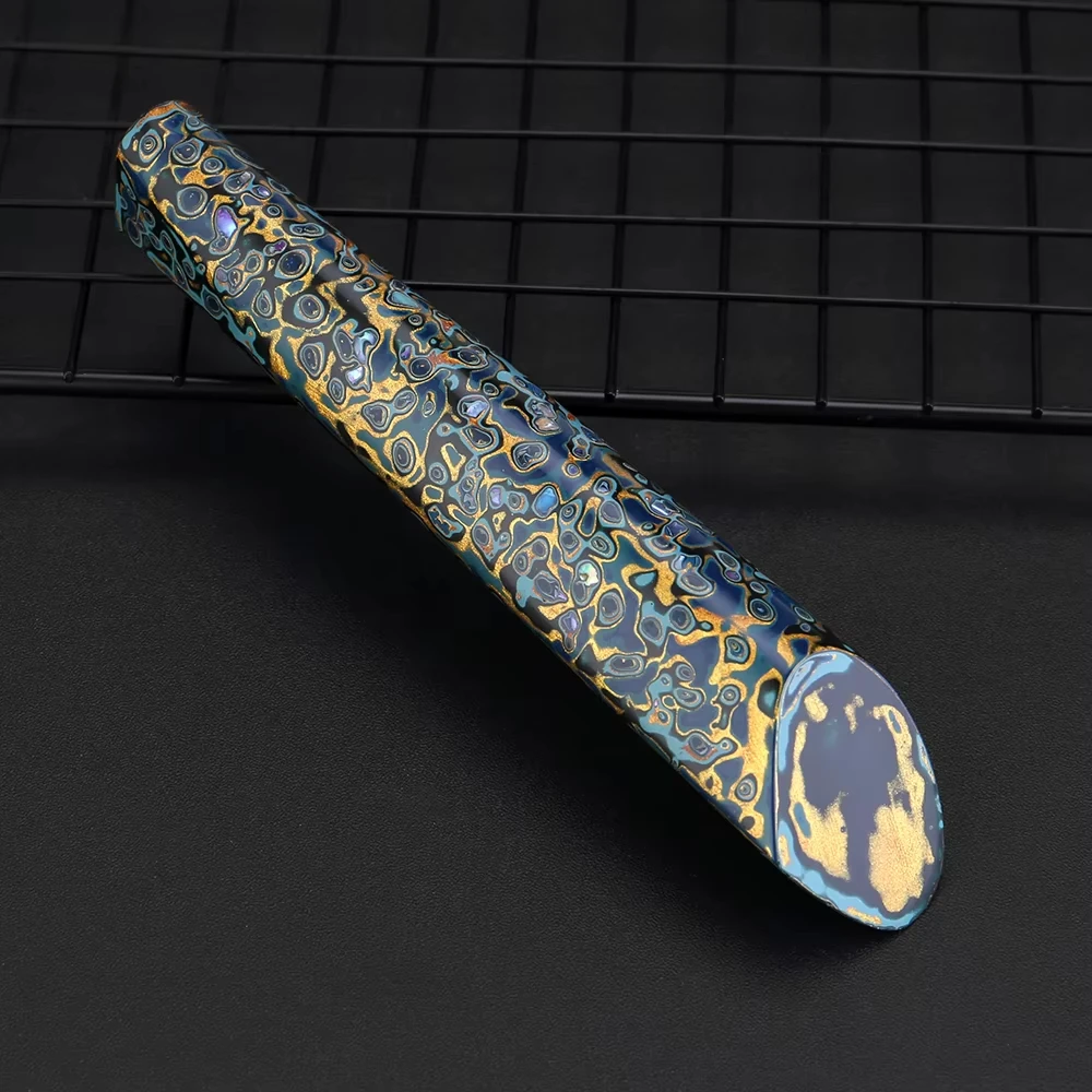 High-quality kitchen knife handle Chinese traditional lacquer handle chef knife without blade handmade DIY kitchen accessories