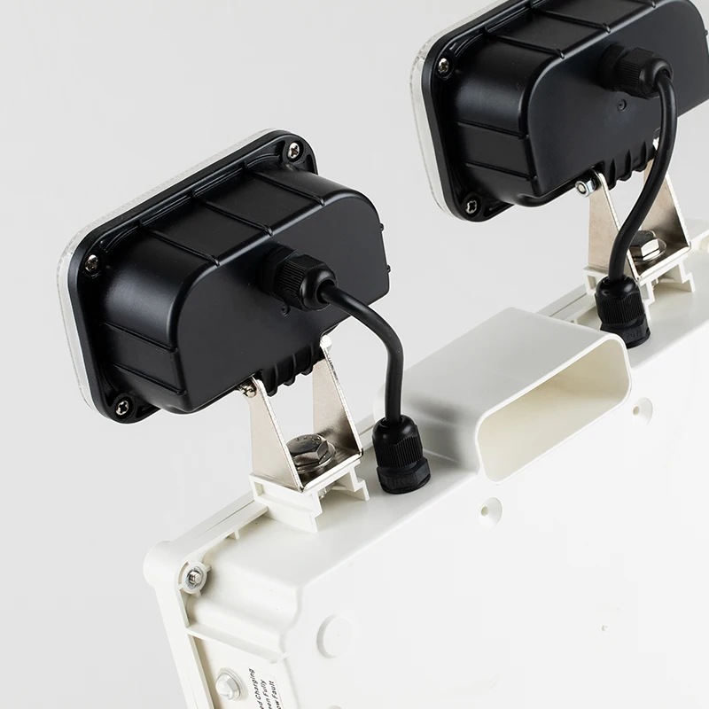 China Firefighting Lamp 2 Heads Emergency Lighting LED Emergency Twin Spots Light with Battery Backup