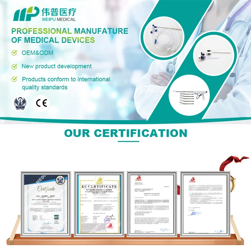 120mm insufflation needle disposable laparoscopy safety veress needle laparoscopic needle