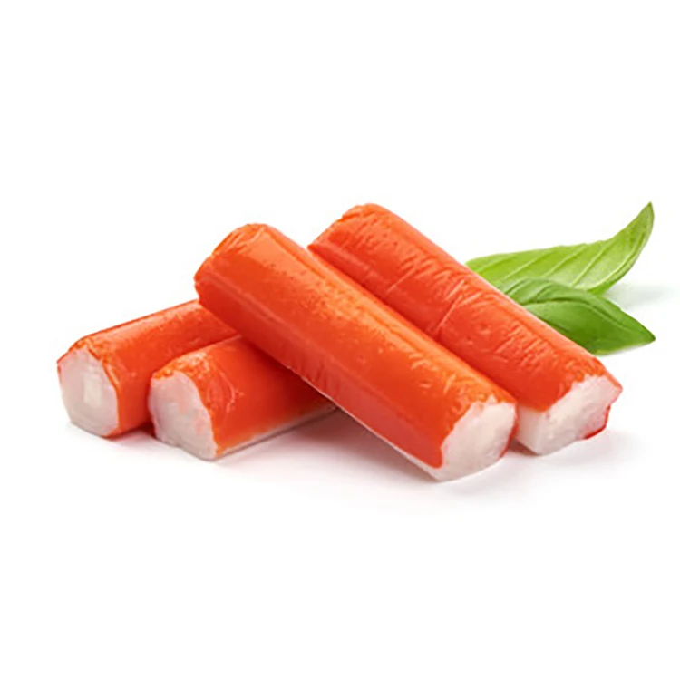 Available price refrigerated 100% cod fish meat imitation surimi crab stick for salads