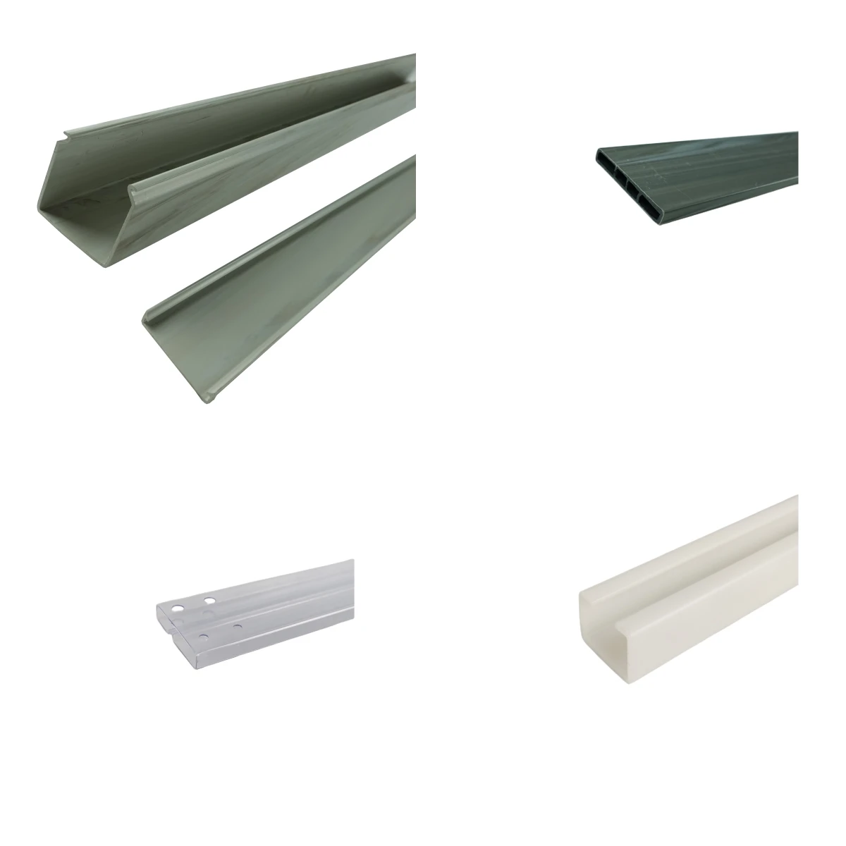 Factory customization high quality extruded plastic profile ABS PP PE extrusion pvc plastic for construct