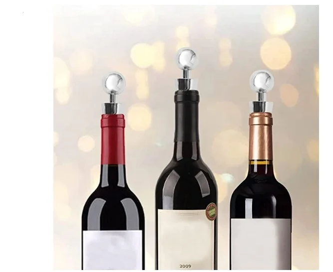 Best Metal Silver Sealer Wine Bottle Champagne Bubbly Stoppers Saver Plug Stainless Steel Gold Preserve Champagne Stopper