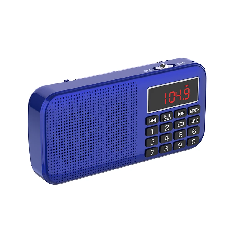 Dewant L-558AM China china am fm portable radio scanners with 2pcs 18650 batteries
