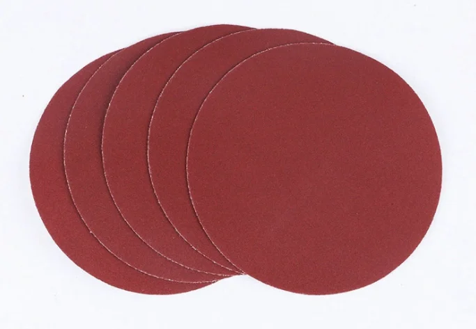 Wholesale Sand Paper Sand Disc Paper for Glass Aluminum Oxide 4.5inch NUOPU