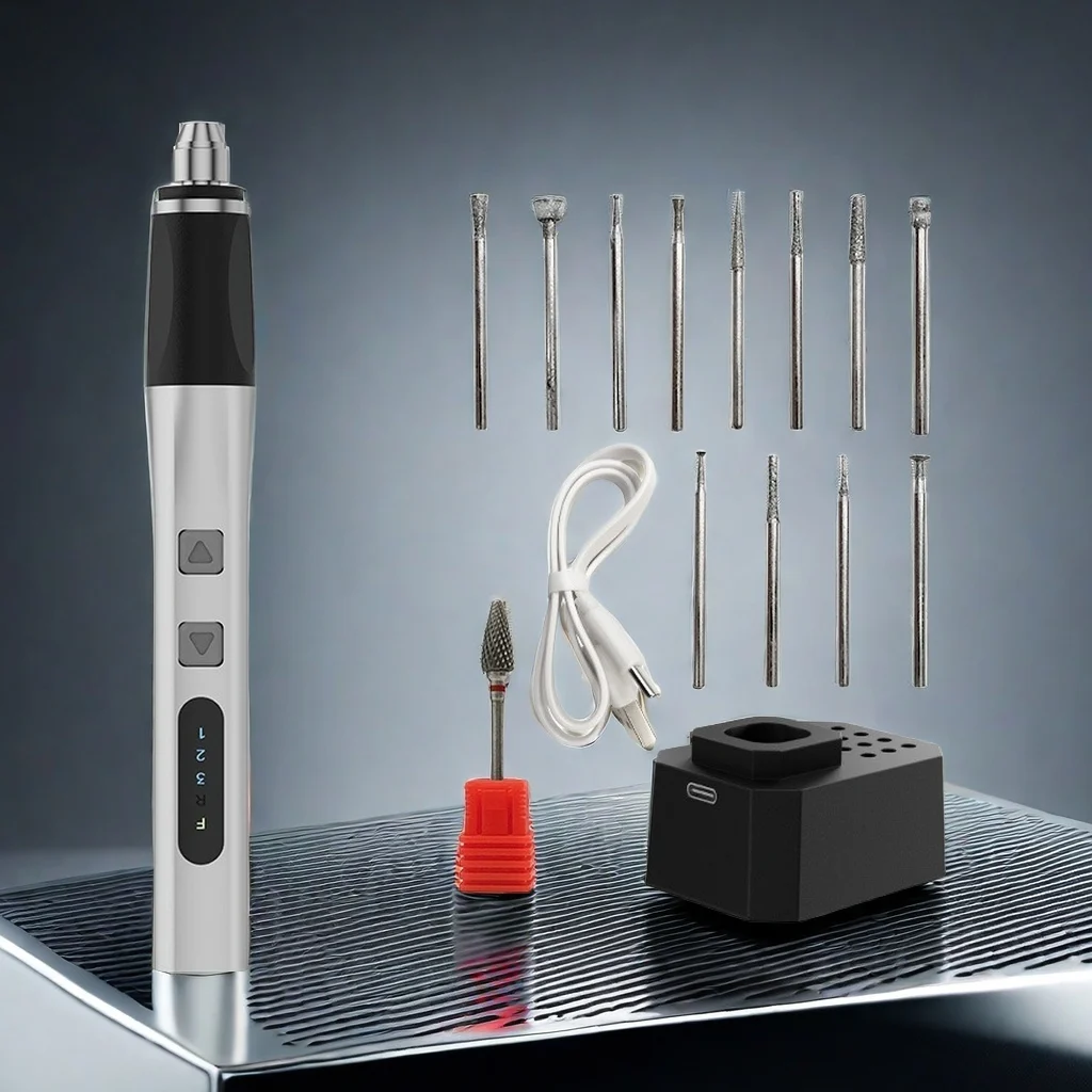 2024 SML New type Color DIY Rotary Tool Accessory Set Compact and portable Long endurance Low Noise Engraving Pen Tool Kit