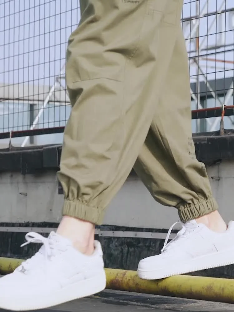 Quality High Street Trouser Men Jogger Pant Hip Hop Cargo Running Men Clothing Casual Jogger Track Pants