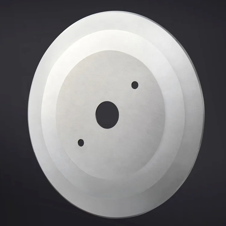 tungsten carbide slitting circular knives for corrugated cardboard industry