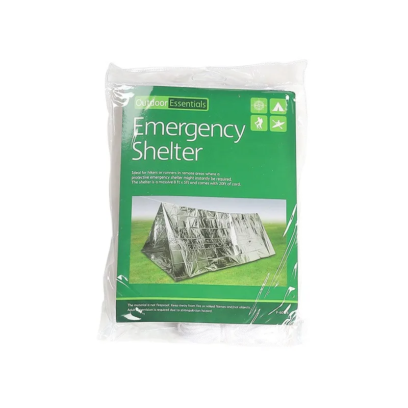 Firstime Customized Emergency Survival Shelter 2 Person Emergency Tent Lightweight Compact Rescue Shelter PE Foil Survival Tent