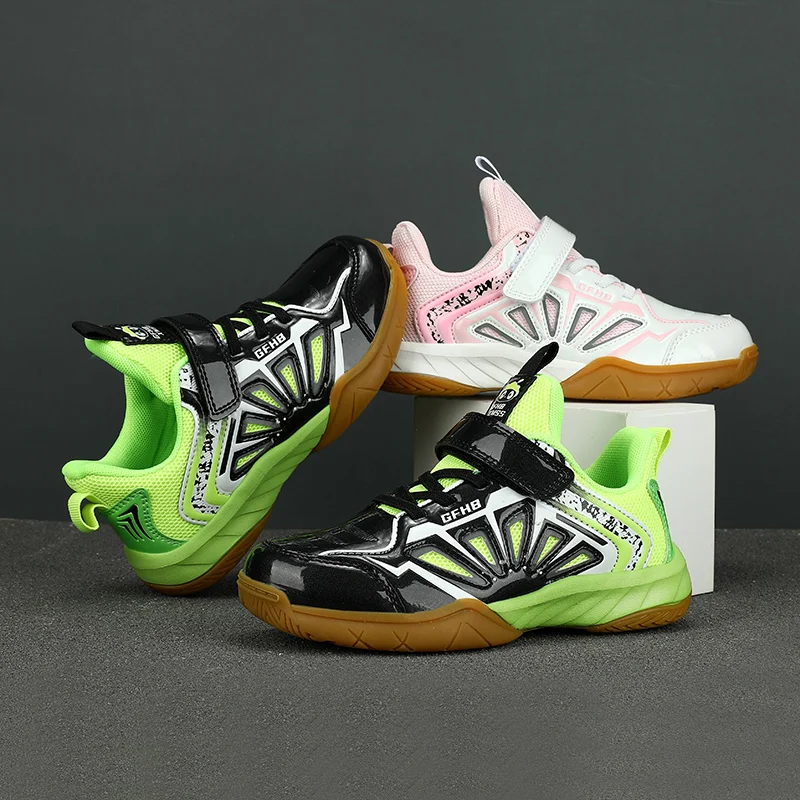 Kids Sports Shoes Table Tennis Badminton Shoes Children Boy Girls Walking Running Sneakers Original Designer.