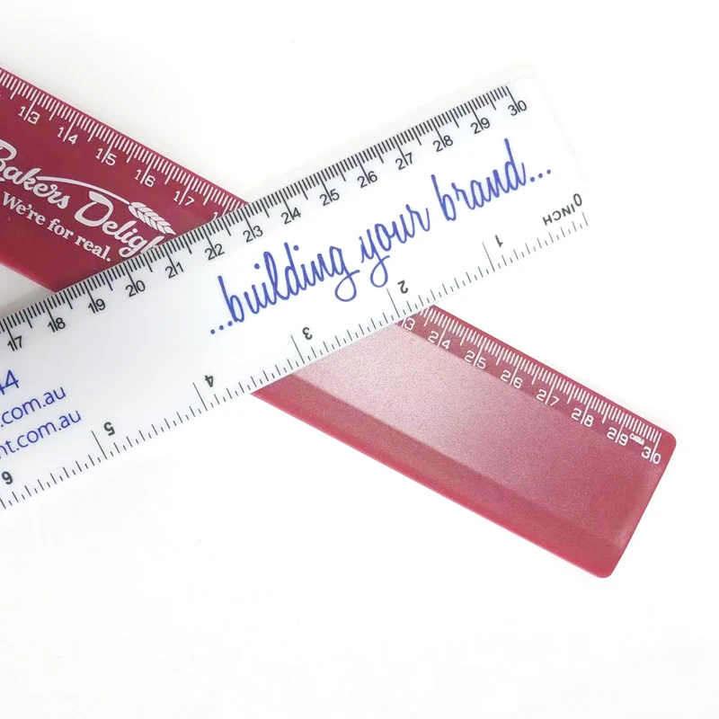 PTRL-001 30cm straight plastic ruler